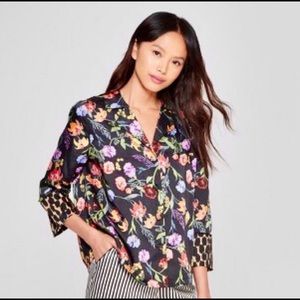 Who What Wear Floral Top